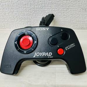 4-79【現状品】〜希少〜SONY JOYPAD MSX用 ゲームコントローラー JS-303T 動作未確認の為『ジャンク ソニー ジョイパッド』の画像1