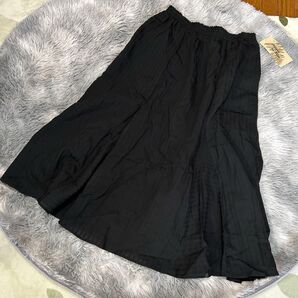 マカナナキャシー キャシー中島 ロングスカート ブラック Lサイズ