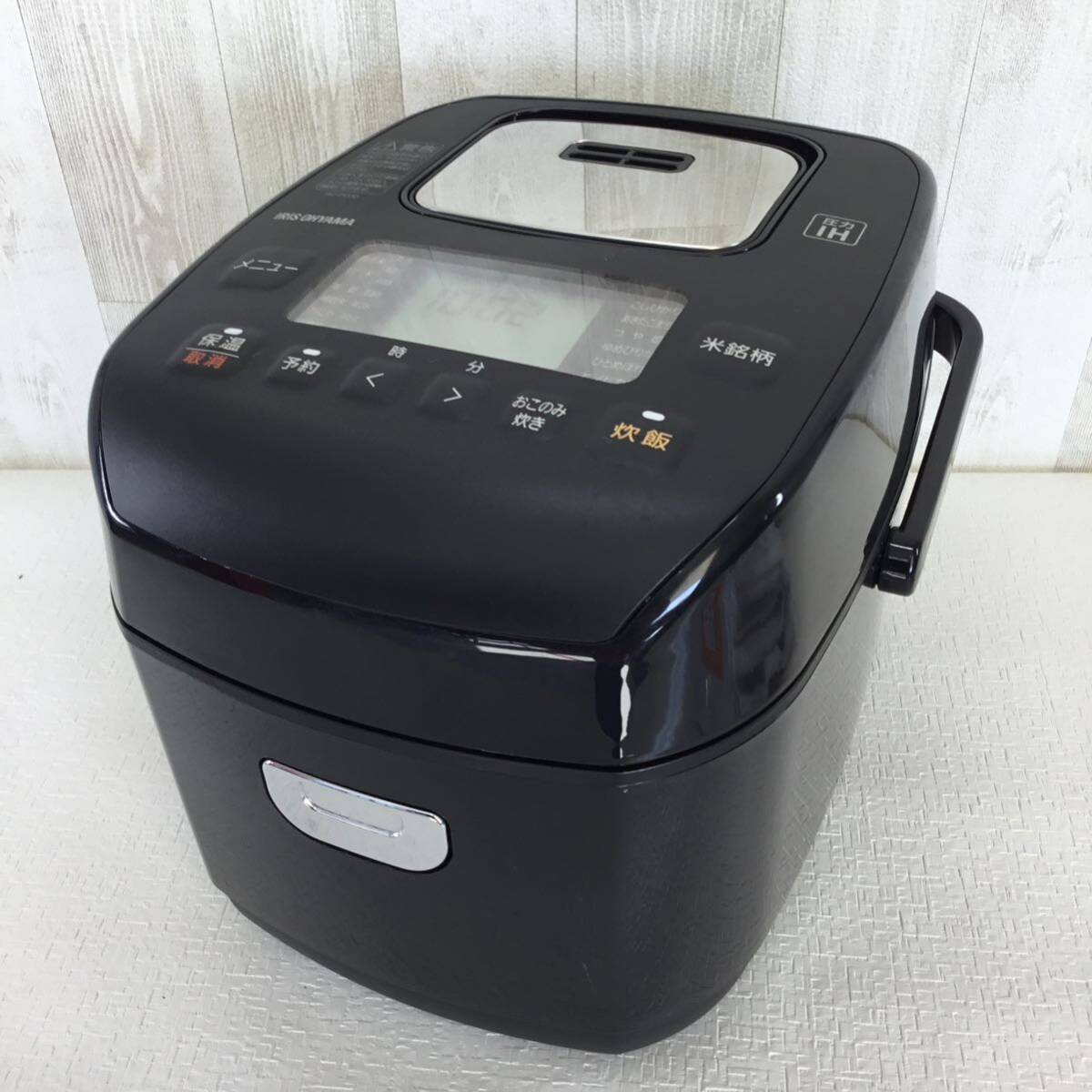 Amazon | アイリスオーヤマ 圧力IHジャー炊飯器 3合 RC-PD30-B