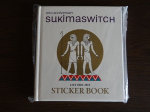  Sukima Switch 10TH Anniversary LIVE 2003-2013 STICKER BOOK