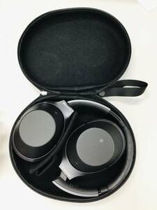 [ prompt decision ]SONY wireless noise kyase ring headphone noi can WH-1000XM2 black black case attaching VERSION 1.0.5(C3472)