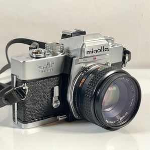 ミノルタ MINOLTA SR T SUPER フィルムカメラ 一眼レフカメラ ROKKOR-PF 50mm F1.7 動作確認済みの画像1