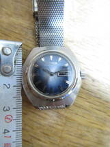 シチズンCITIZEN　コスモスターCOSMOSTERV2　女性用自動巻き腕時計　メッシュブレス　1970年代　8振動　ビンテージ腕時計　国産機械式　　_画像2
