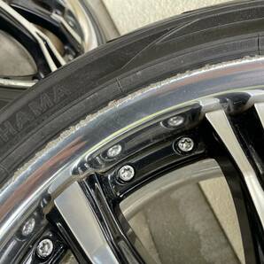 WORK ワーク シュバート sc4 215/45R18 7.5J タイヤ付き4本セット中古！！の画像9