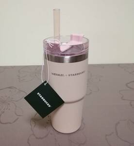 ★★『STANLEY』×『STARBUCKS』ステンレス製《タンブラー・473ml》ベージュ　☆未使用・保管品☆ ★★