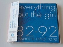 【日本限定盤良好品】EBTG Everything But The Girl / エッセンス 82-92 essence and rare 帯付CD TFCK88835 92年盤,Ben Watt,Tracey Thorn_画像1