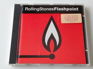 【ボートラシール付初回EU盤】Rolling Stones / Flashpoint CD SONY 468135-2 91年盤,1989-90 Steel Wheels/Urban Jungle World Tour収録