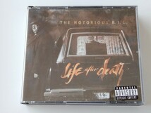 THE NOTORIOUS B.I.G./ Life And Death 2CD BADBOY RECORDS US 78612-73011-2 97年作,ノトーリアスB.I.G.,Jay-Z,Too Short,Mase,Puff Daddy_画像1