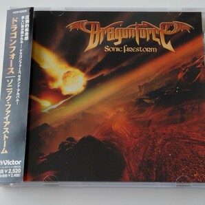 ドラゴンフォース Dragonforce / Sonic Firestorm 帯付CD VICP62629 04年2nd,ボートラ追加,My Spirit Will Go On,ハーマン・リ,ドラフォ,の画像1