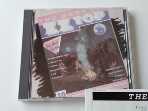 【初期86年日本盤】THE BEST OF ZZ TOP CD 32XD-537 ZZトップ,Billy Gibbons,Frank Beard,Dusty Hill,Tush,Beer Drunkers And Hell Raisers