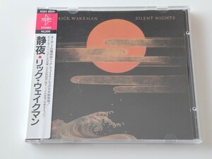 【85年SANYO JAPANプレス/シール帯付美品】Rick Wakeman / 静夜 Silent Nights CD NEXUS K32Y2020 キーボードの魔術師15thソロ,YES,