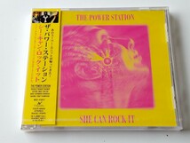 【希少未開封MAXI】THE POWER STATION / SHE CAN ROCK IT 日本盤CD TOCP40002 96年盤,Living In Fear,Robert Palmer,Andy Taylor,_画像1