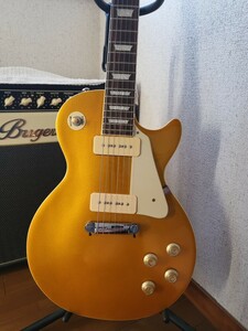 中華製模造品　Gibson Les Paul Standard Gold TOP 1954モデル　コピーモデル　ジャンク扱い！