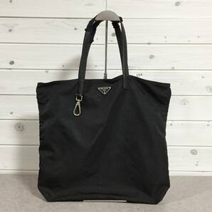 No554 PRADA プラダ イタリア製 ナイロン トート ハンド バッグ の画像1