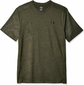 W0522★アンダーアーマー★UAテック ベント ジャカードショートスリーブTシャツ メンズ 1377052 390 LG