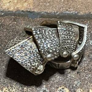 Vivienne Westwood Diamante Armor Ring Size S 14-15