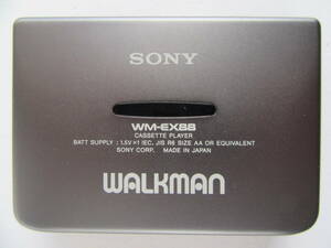 SONY WALKMAN WM-EX88 MADE IN JAPAN ソニー ウォークマン ポータブルカセットプレーヤー 日本製 ジャンク 部品どり