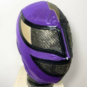 （送料無料）即決！ ストロングマシン(紫/黒、ファスナーモデル) プロレスマスク マシーンの画像2