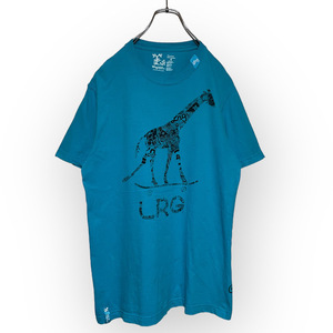 ★LRG roots and equipment Tシャツ アニマル Mサイズ キリン アート