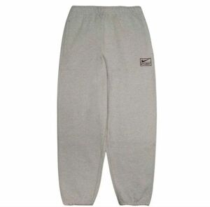 【美品】Nike×Stussy コラボスウェットパンツ グレー