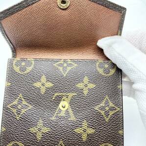 LOUIS VUITTON ルイ・ヴィトン モノグラム 折り財布 送料無料 1円から 未使用倉庫保管の画像6