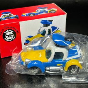 ★ミニカー/トミカ/箱付！Tokyo Disney RESORT Vehicle Collection ビークルコレクション ドナルドのレーシングカー！タカラトミー★管理19