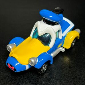 ★ミニカー/トミカ/箱付！Tokyo Disney RESORT Vehicle Collection ビークルコレクション ドナルドのレーシングカー！タカラトミー★管理19の画像3