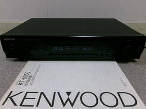 【程度良いです/最後の高音質モデル】KENWOOD KT-6050 美品良品 是非聴いてください！