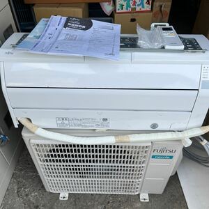 A4-90 FUJITSU 富士通 ルームエアコン ノクリア AS-R22K-W 主に6畳用 2020年製