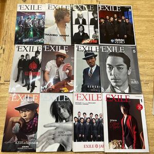 A4-94 月刊 EXILE 2012年 13冊セット 2月号2冊あり