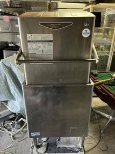 A4-31 Hoshizaki dish washer JWE-580UA three-phase 200V kitchen eat and drink shop 60Hz exclusive use present condition goods 