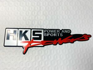 HKS エッチケーエス　1枚　アルミ　ステッカー　