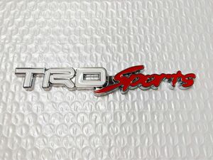 高品質金属製　トヨタ TRD SPORTS エンブレム 1個