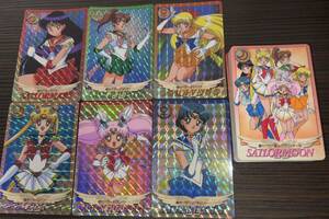  Sailor Moon Carddas graph .ti part 7 all 42 kind full comp kila Amada PP card 