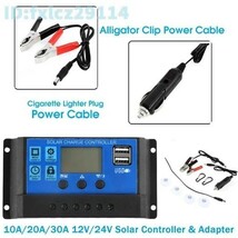 df2290: USB 10A ソーラーパネル 100W 12V 5V コントローラ 充電器 太陽光 withcontroller 防水 電池 ポリ 車 ヨット RV バッテリー 新品_画像5