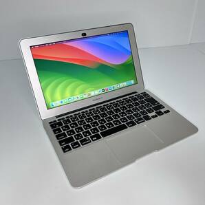 【美品】MacBook Air 2013 最新OS Sonoma i5/4G/128GB/11inch 箱や充電器有りの画像1