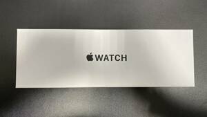 【未開封品】Apple Watch SE2 (第2世代) GPSモデル 40mm ミッドナイト MRTR3J/A A2722 / ナイキスポーツループ ブラック ブルー MUJV3FE/A