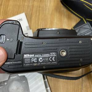 ニコンD70 レンズ まとめ バッテリー２個 充電器 NIKON デジタル 一眼カメラの画像6