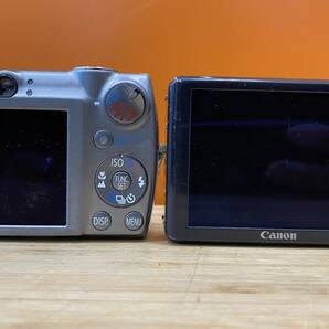 【ジャンク品】CANON IXY DIGITAL 900IS PC1209 キャノン 90 PC1227 コンデジ 通電 動作 未確認 カメラ デジタルカメラ 2点セットの画像3