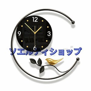 掛け時計 シック 立体装飾 おしゃれ かわいい インテリア 北欧 モダン 静音 連続秒針 ガラス 文字盤 壁掛け 時計 ウォール クロック