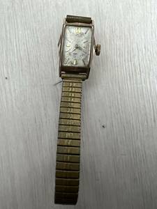 BENFRE Ben fre?18K stamp equipped lady's hand winding type wristwatch [ Junk ]