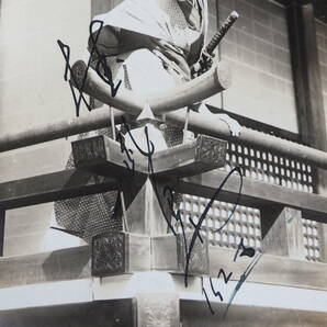 昭和 ブロマイド 写真 2枚 セット サイン入り 昭和レトロ 昭和 映画 役者 スチール レア 戦前 戦中 戦後 ポストカード アンティーク 18の画像8