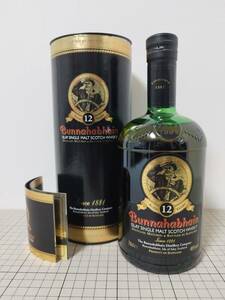 BUNNAHABHAIN ブナハーブン 12年 アイラ シングルモルト 700ml　旧ボトル　未開封