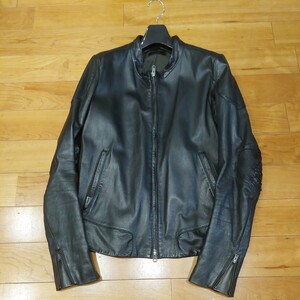 ifsixwasnine BIKERS IGUANOID/M バイカーズイグアノイド size1 レザージャケット シングルライダース 馬革 蛇革 イフシックスワズナイン