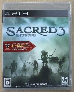 ★新品◆PS3◆セイクリッド3　SACRED3