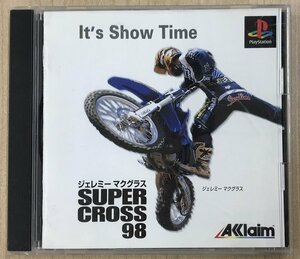 ★U◆PS1◆ジェレミーマクグラススーパークロス98　帯あり