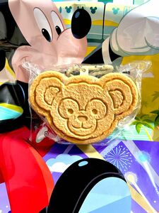 TDS★ディズニーシー☆カムファインドスプリング　ダッフィーのスーベニアスナックケース　クッキーサンド型★TDR