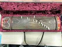 【１円スタート】ゼンオン 文化琴 羽衣 13弦 琴 和楽器 伝統楽器 ケース付 _画像1