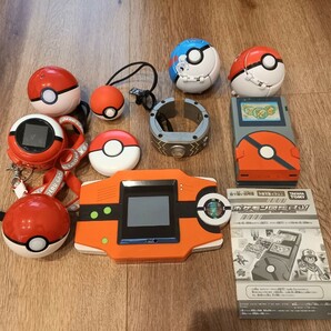 ポケットモンスター まとめて モンスターボールプラス/モンスターボールbw/ポケモン図鑑 BW/Z ぽけでる/ポケコン 中古 保管 現状品 k994の画像1