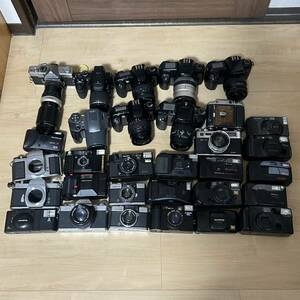 大量30台 フィルムカメラ まとめ売りPENTAX Canon OLYMPUS MINOLTA Nikon RICOH YASHICA Autoboy KONICA pen xa3 μ EOS BIGmini electro